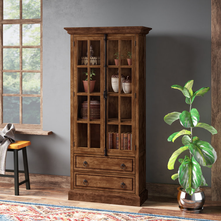Loon Peak® Reger 37'' Wide Solid Wood China Cabinet & Reviews | Wayfair